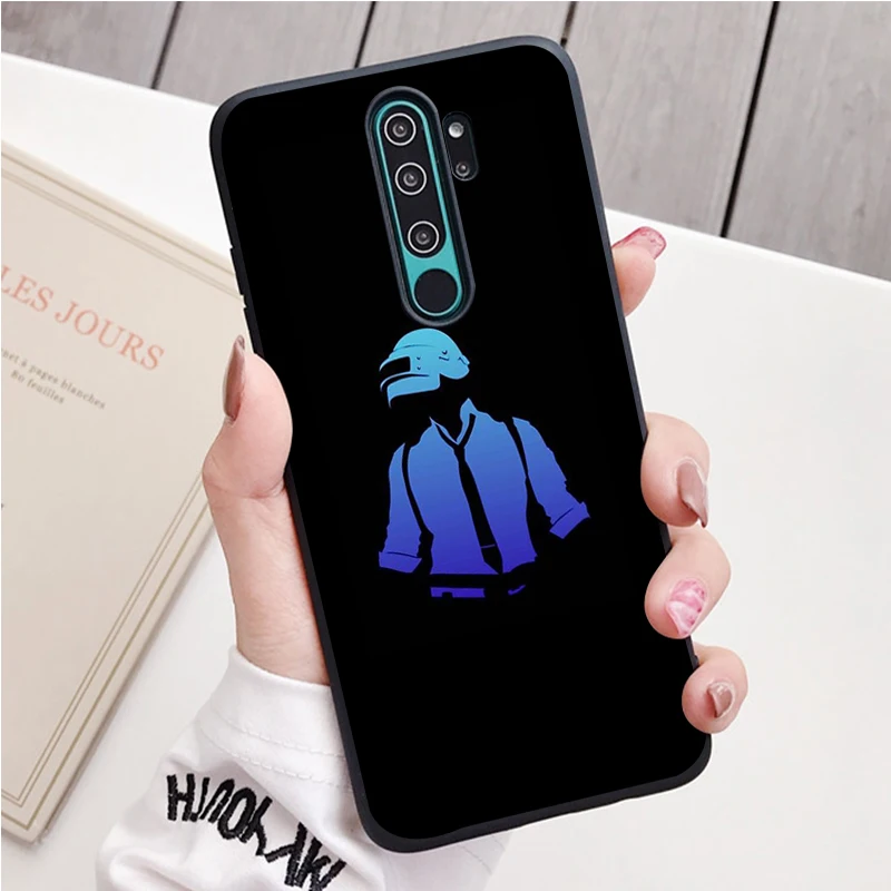 PUBG Game Silicone Ốp Lưng Điện Thoại Redmi Note 9 8 7 Pro S 8T 7A Bao 