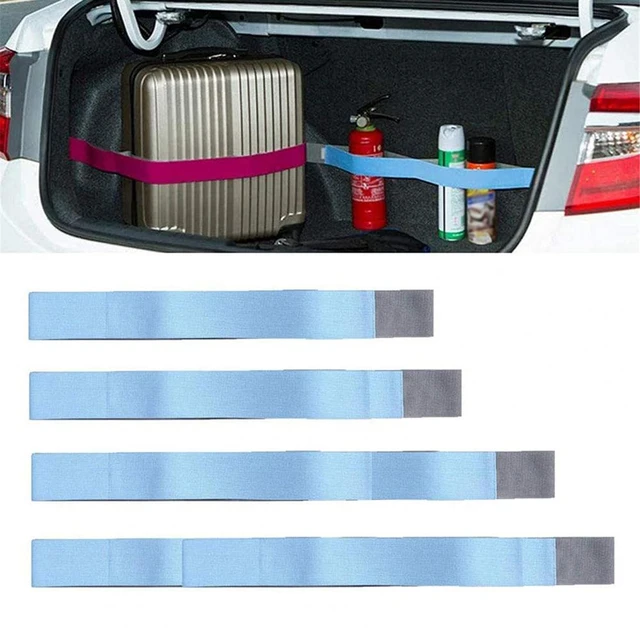 Sangle De Coffre De Voiture, 4 Pièces, Ceinture D'organisation De