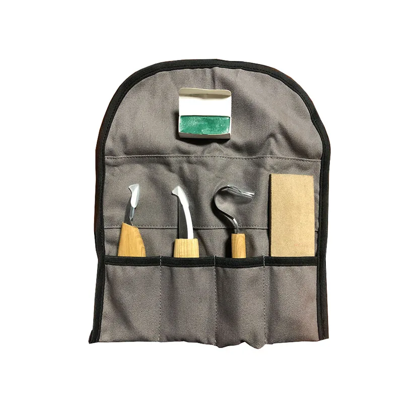 1 Set Strumento Per Intaglio Del Legno Machete Coltello Dritto Con Cera Ad Olio Affilatura Intaglio In Pelle Strumento Per Intaglio A Mano Fai-Da-Te