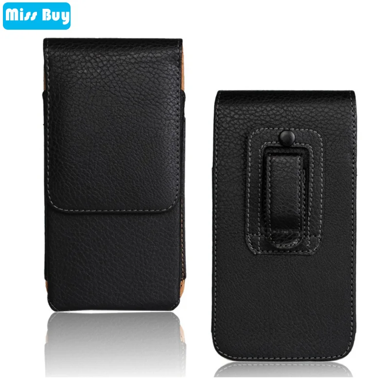 

2019 Universal Phone Pouch Leather Bag Flip Cover For Samsung Galaxy A30 A10 A20 A40 A50 A60 A70 A80 A90 5G Belt Clip Waist Case