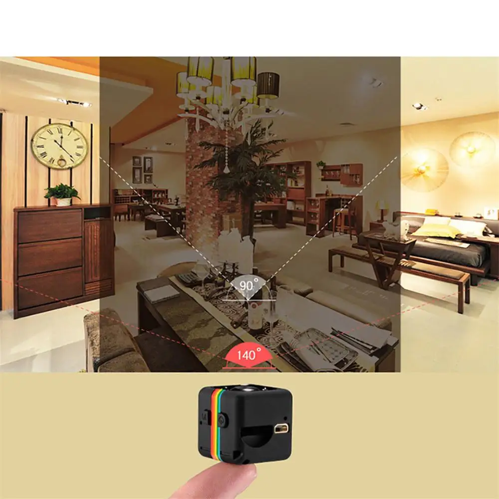 HD 1080P камера видеокамера камера с видеозаписью DVR Mini Tiny Sport DV 120 ° черный видеорегистратор с ночным видением видеокамера Motion