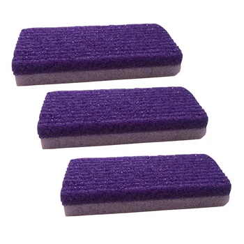 

3pcs Exfoliator Pedicure Tool PU Pumice Smoothing Callus Removal Foot Pedicure Tool Corns Scrubber Foot Pads for Women Men