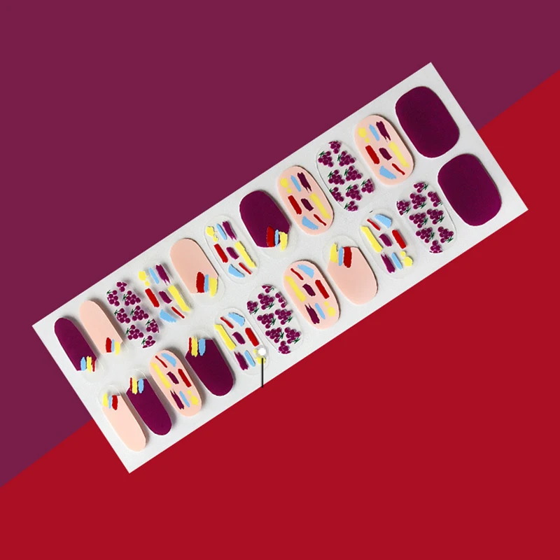 nail Beauty Nail Art Sticker Flower Cartoon Water Transfers Decals Fancy fruits cute Pattern Design Watermark 1 nail Beauty Nail Art Sticker Flower Cartoon Water Transfers Decals Fancy fruits cute Pattern Design Watermark 4