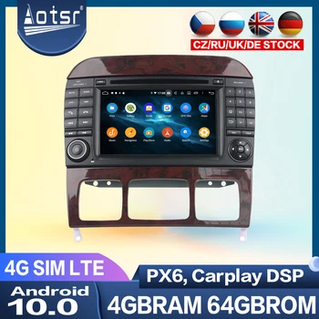 

Car Multimedia DVD Player For Benz S-class W220 S500 S430 S400 S320 Android Radio Stereo PX6 Car GPS Navigation Head Unit DSP 2K