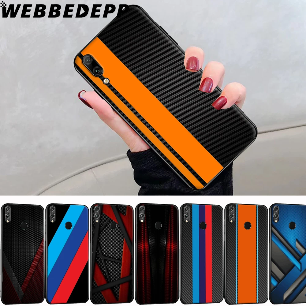 Car Carbon Fibre Soft Case for Huawei Honor 6A 7A 9X 20 Pro 8A 7C 8C 7X 8X 8 9 10 lite 20S Note10 View20 |