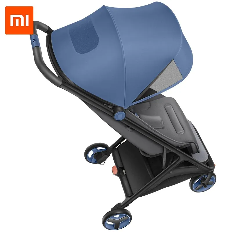 Детская коляска Xiaomi MITU (Rice Rabbit) Folding Stroller (синий) (MTTC01BT)|Легкая коляска| |