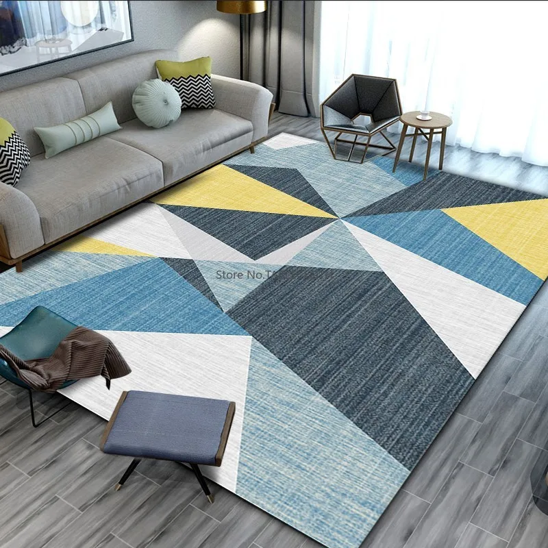 

Nordic Style Simple Carpet Bedroom Living Room Girl Room Coffee Table Bedside Sofa Floor Mat Large Area Household Floor Mat