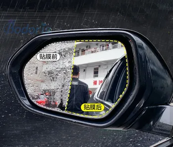 

For Audi Q3 2013-2018 2019 Rear View Side Mirror Water Rain-Proof Anti fog PVC Film Car Styling Accessories