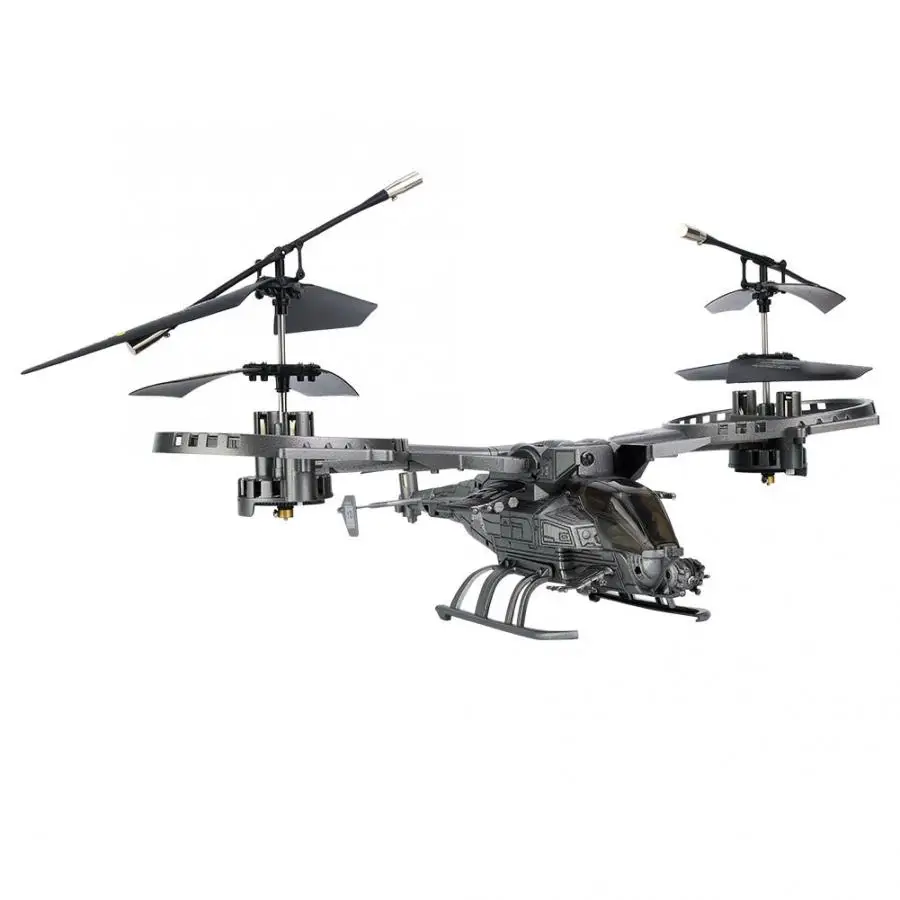 RC Helicopter 4CH Radio Control Helicopter with LED Light 4 Channel RC Helicopter Flying Toys Model Children Gift