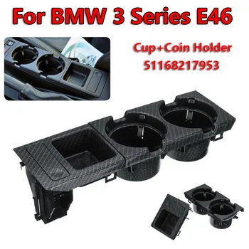 

Decal Cup Holder Trim 8077522 Auto Center Console For BMW 3 Series E46