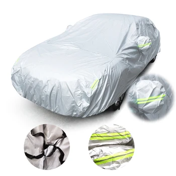 

Hot Car SUV Sedan Indoor Outdoor Full Car Cover Sun UV Snow Dust Rain Resistant Protection For Chery Bonus 3 (E3/A19)