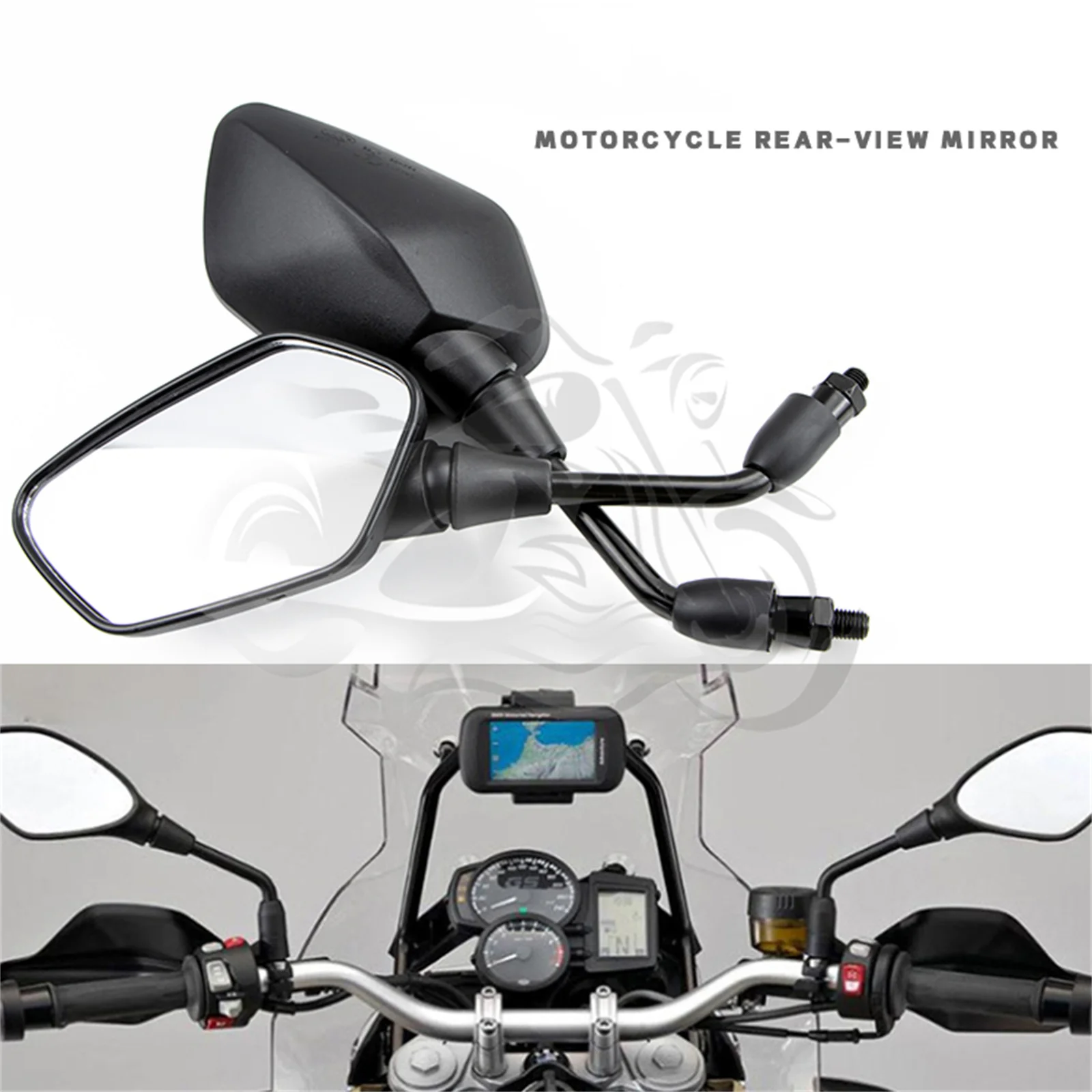 

Fit for Honda X-ADV750 2017 2018 2019 2020 2021 Motorcycle Rear View side Mirrors XADV 750 XADV750 X-ADV 750 Rearview Mirror