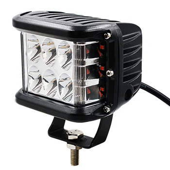 

18W Car LED Light Square Off-Road Side Strobe High Brightness Warning Light​​ Waterproof Sealed Shell For Motorcycle Car ATVs