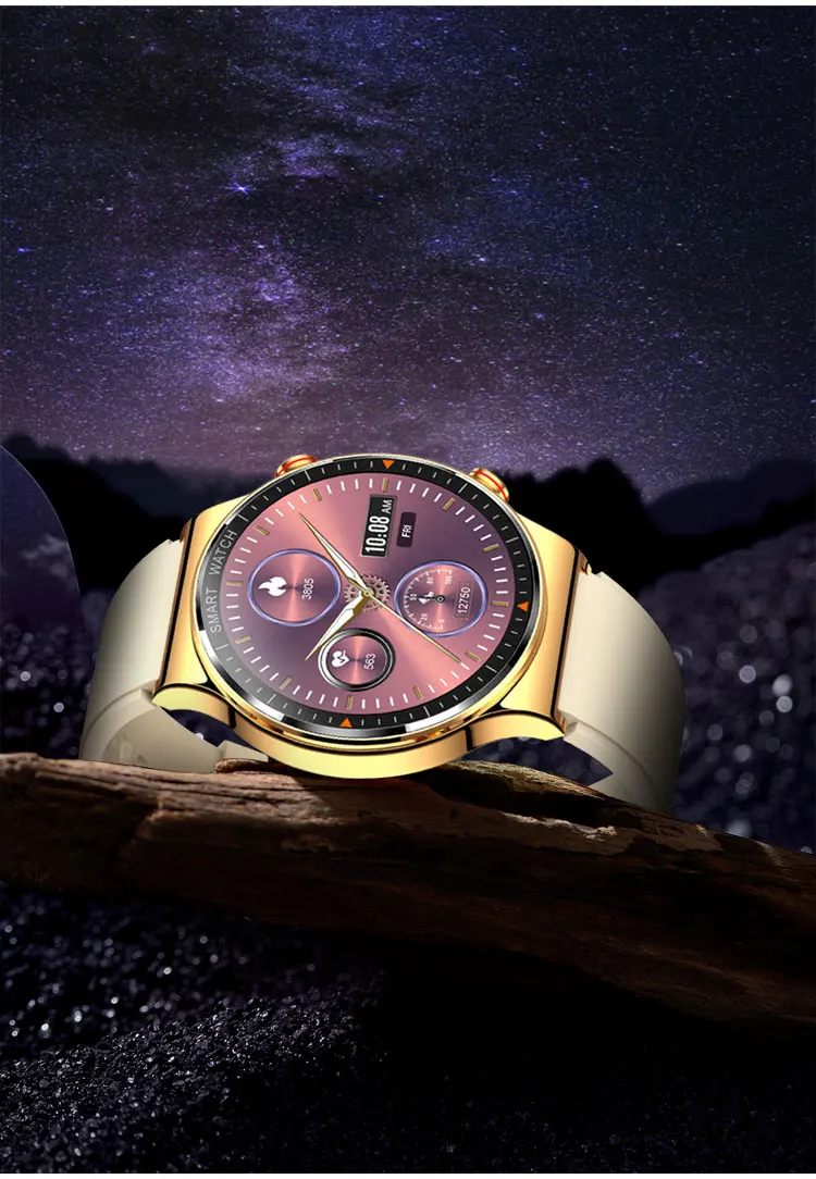 New 454*454 HD Smart Watch Full Touch Screen Mens Bluetooth Call Smartwatch IP68 Waterproof Music Player Fitness Tracker Watches