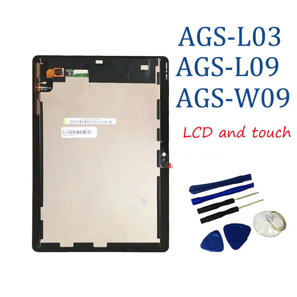 9," для huawei Mediapad MediaPad T3 10 ags-lo3/l09/w09 AGS-L03 AGS-L09 AGS-W09 ЖК-дисплей дисплей кодирующий преобразователь сенсорного экрана в сборе