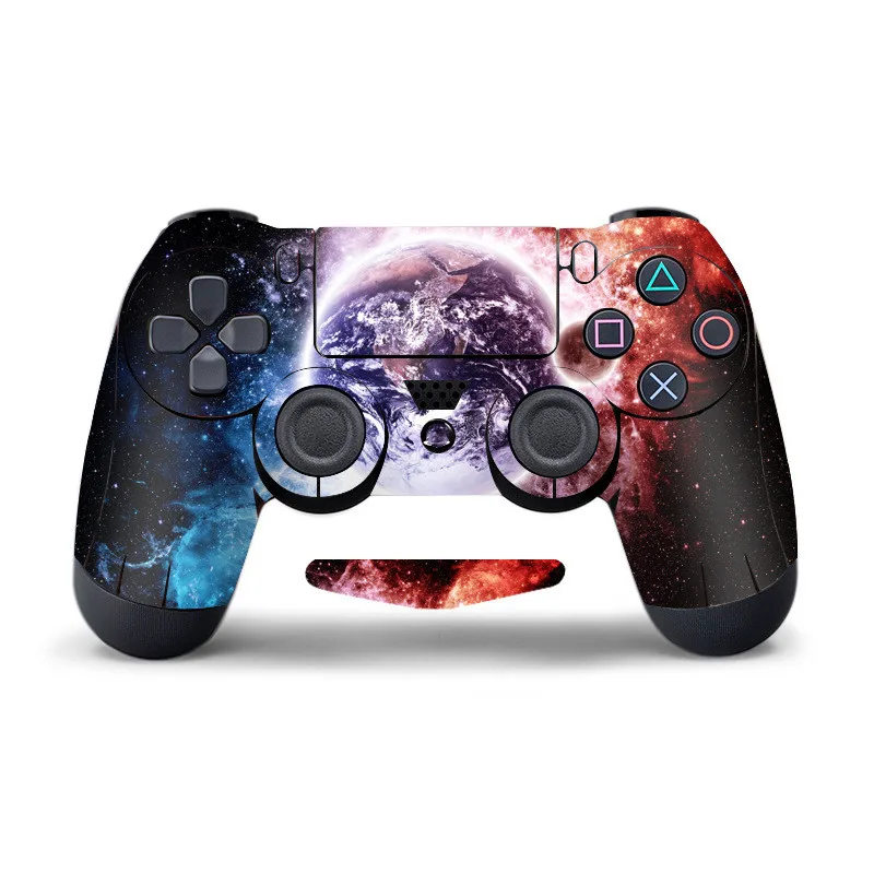 11 Style Protection Anti-slip Slim Decal Skin Sticker For PlayStation 4 PS4 Controller Gameing Accessories with Lights Stickers 