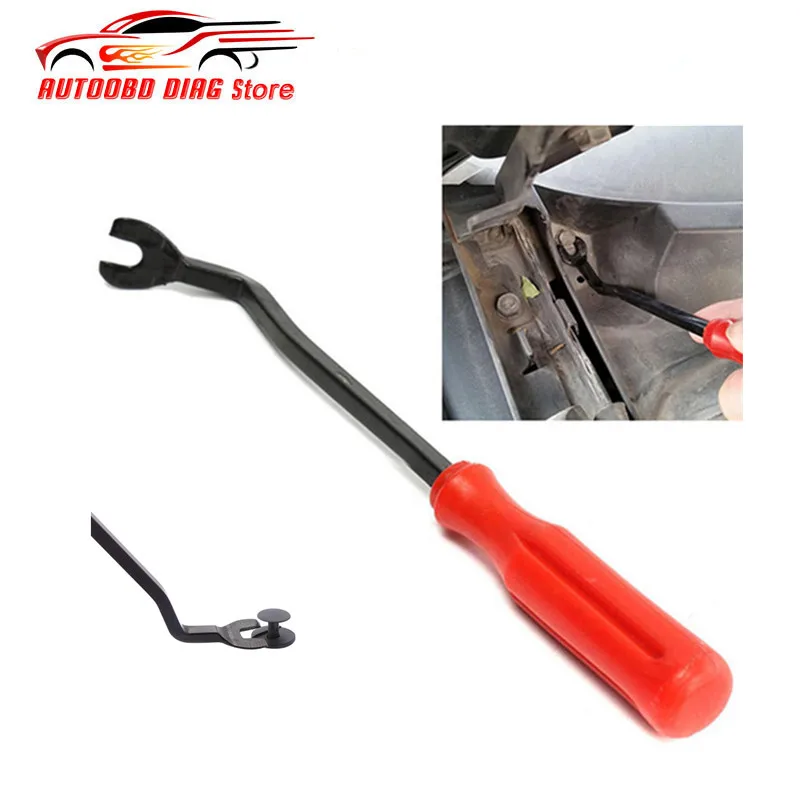 Pinza de reparación de automóviles, destornillador, herramienta de eliminación de Clip de coche, alicate de eliminación de Panel de puerta, sujetador de ajuste, elevador de uñas, herramientas extractoras