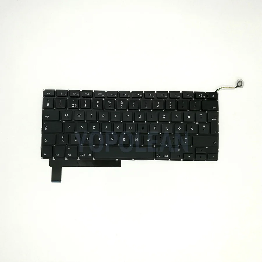 Новая шведская клавиатура для Macbook Pro Unibody 15 дюймов A1286 2009 2010 2011 2012 лет|Клавиатуры