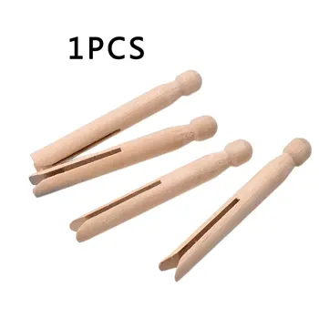 

Wooden Clip Solid Color Doll Clip Home Wooden Clip Fashion Simple Small Light And Convenient Mini Clip Photo Clip