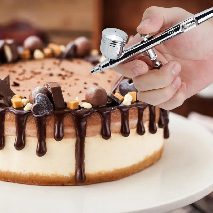 Мини Аэрограф ручка аэрографа двойного действия распылитель краски с емкостью 7