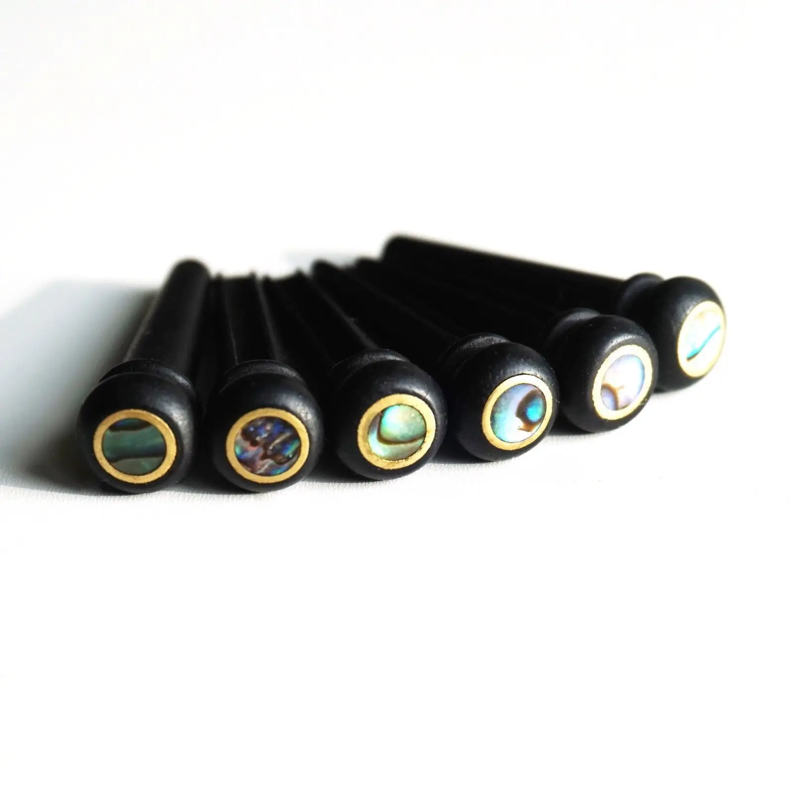 Guitar Ebony Stringed Cone Pressure xian zhu Guitar Top Grade String Nail Inlaid Large Green Bay Guitar Accessories Set