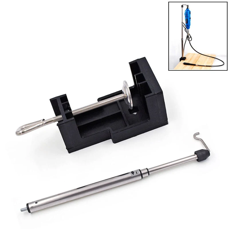 

Mini Drill Rotary Grinder Holder with Stand Clamp Multi Tool Handy for Dremel