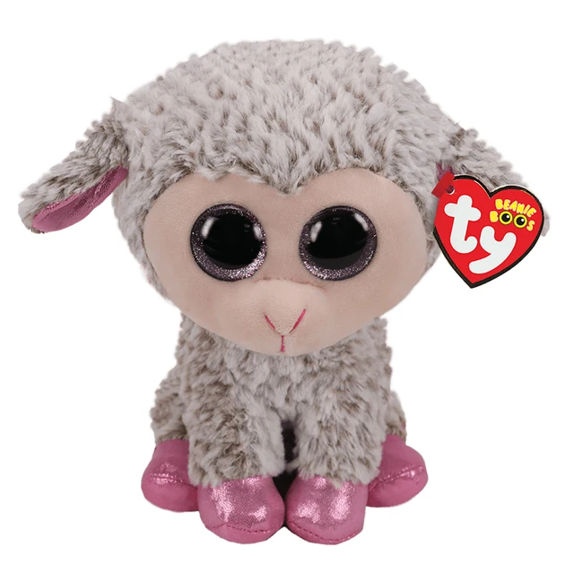 Ty Beanie Boos Big Eyes Unicorn Fox Cat Penguin Poodle Owl Plush Stuffed Animal Super Soft Bedside Toys Doll Gift For Kids 15CM 15cm