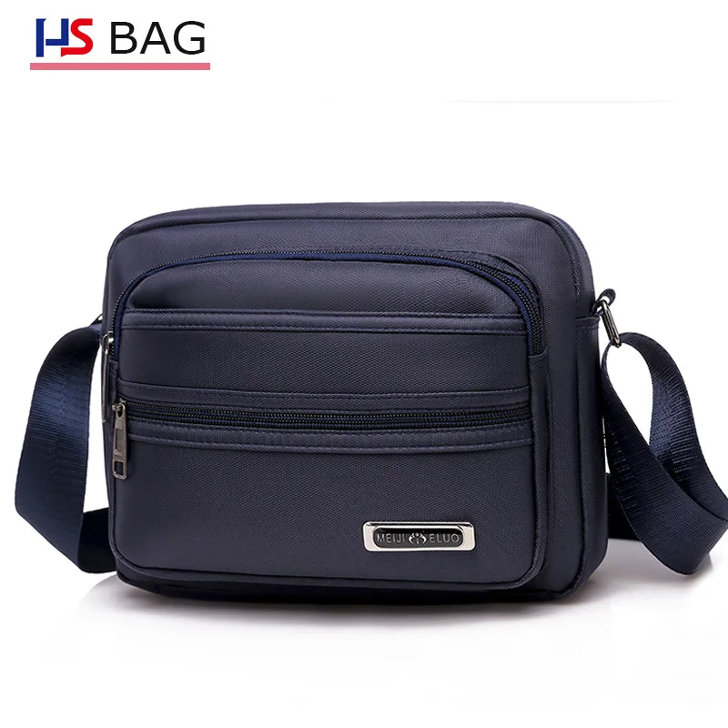 

MEN'S Single-shoulder Bag Large Capacity Waterproof Oxford Cloth Shoulder Bag Men's Business Travel Single-shoulder Bag