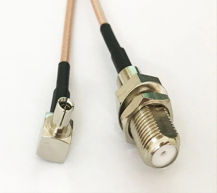 20 шт. коннектор коаксиального кабеля с разъемом штырь гнездо|angle connector|l connectorangled