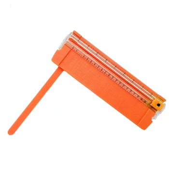 

Safe Paper Cutter Clear Scale Durable Photo Trimmer Lightweight Scrapbooking Practical Mini Portable Stationery Home Office Card