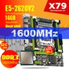 Atermiter X79 X79G Motherboard LGA2011Combos E5-2620 V2 E5 2620 V2 CPU 4pcs x 4GB = 16GB DDR3 RAM 1600Mhz PC3 12800R Heat Sink ► Photo 1/6