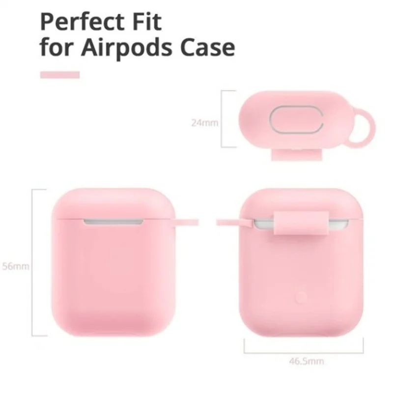 Меховой шар Airpods брелок Airpods аксессуары водонепроницаемый Airpods чехол Защитный чехол силиконовый кожаный брелок