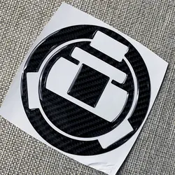 3D Motorcycle Carbon Fiber Fuel Tank Sticker Fuel Gas Cap Cover Decal Accessories for BMW R1200GS F800R F650GS S1000RR HP2 SPORT
