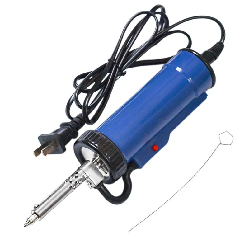 

Solder Sucker 30W 220V 50Hz Electric Vacuum Desoldering Pump Iron Gun Soldering Repair Tool with Nozzle and Drill Rod