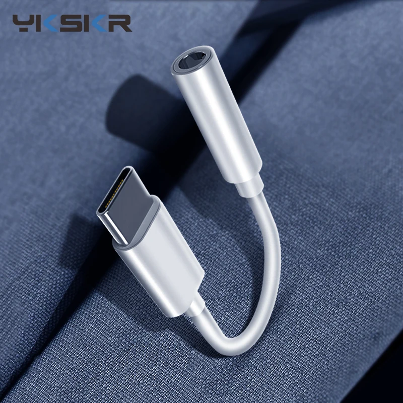 Type C 3.5mm Aux Adapter Usb C To 3.5MM Headphone Jack Adapter Audio Cable for Samsung Note 10 Plus Xiaomi Google Pixel 3 OPPO