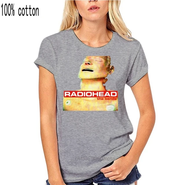 Mans Radiohead The Bends Loose Outdoor T-Shirt 