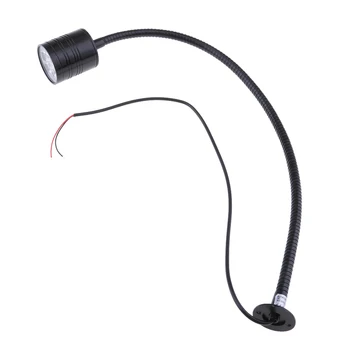 

12V 5W LED Spot Reading Light Wall Mount Van Boat Motorhome Black