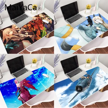 

Maiyaca Sky Striker Ace Girls Unique Desktop Pad Game Mousepad BIG SIZE Rubber PC Computer Gaming mouse pad gamer desk pad