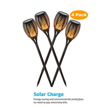 

Solar Lawn Dancing flame Torch Lights radar Retro Streetlight Waterpro torch Flame Lamp Flickering bulb dancing Lawn Lamps Path