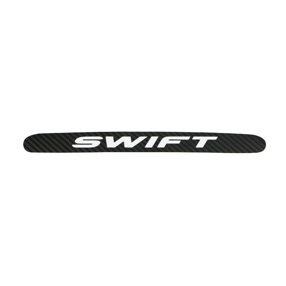 50 шт./компл. для Suzuki Swift дополнительный стоп-сигнал наклейка Стайлинг углеродного волокна тормозной фонарь наклейка автомобильная декоративная крышка - Название цвета: Without Hole