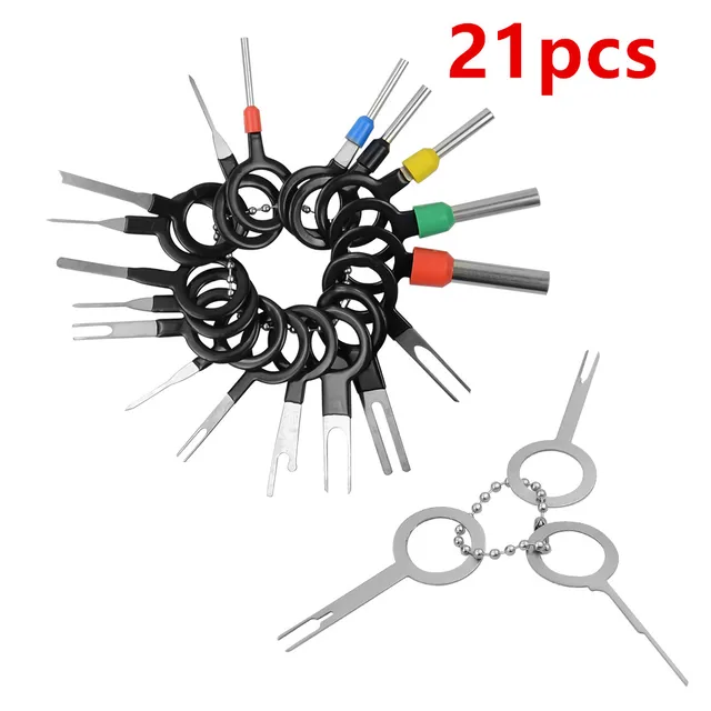 Car Terminal Removal Kit Wiring Crimp Connector Pin Extractor Puller Terminal Repair Professional Tools 3