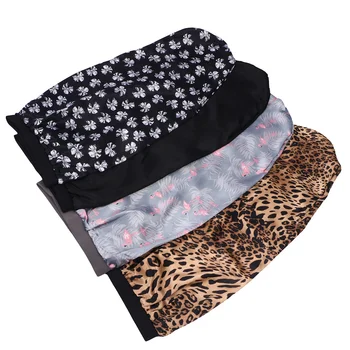 

4pcs Chic Long Nightcap High Elasticity Sleeping Cap Practical Hair Protection Hat Hair Accessory for Women Ladies Female