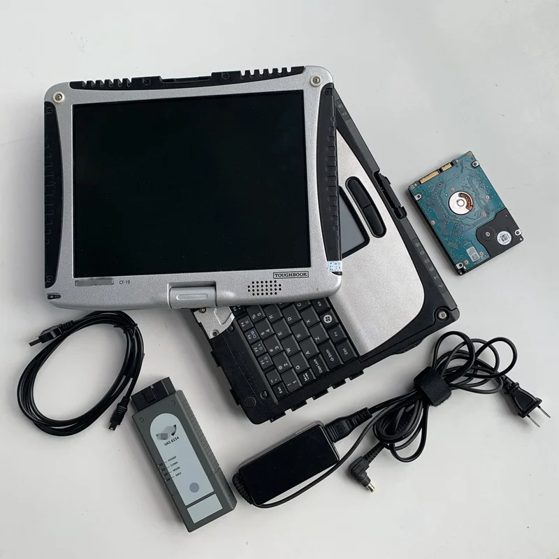 Vas 6154 G-M MDI с программным обеспечением ELSAwin ODIS Techwin2 GDS2 установлен хорошо на одном ноутбуке CF-19 с 1 ТБ HDD готов к использованию
