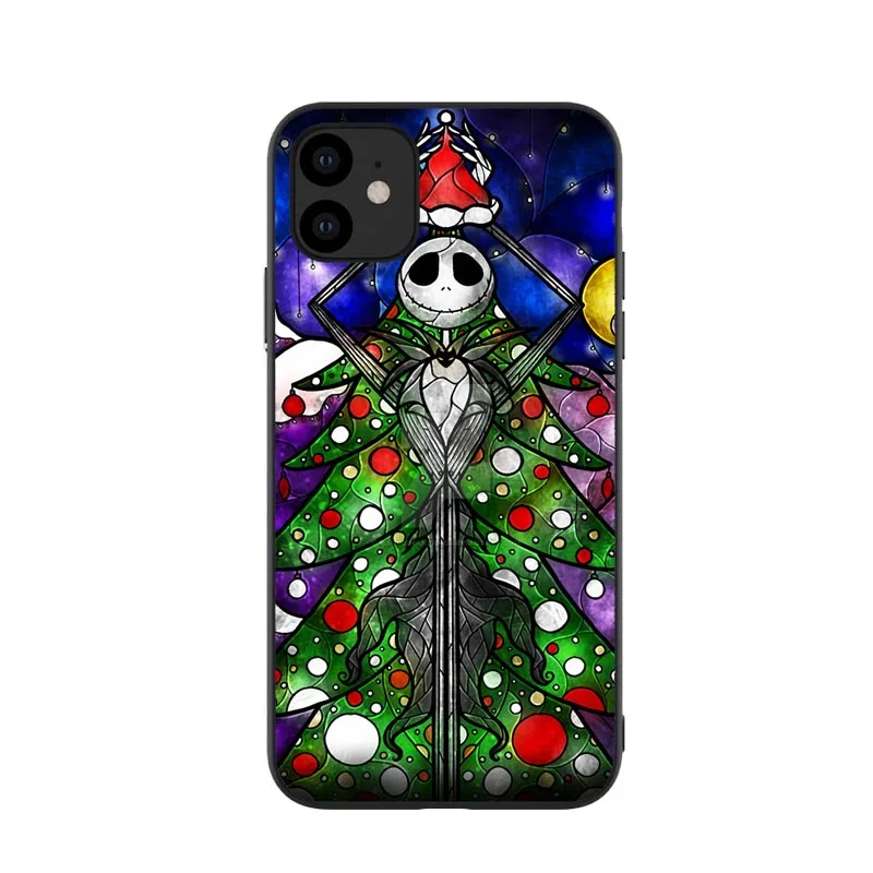 Хэллоуин Джек и Салли чехол для iphone 11 Pro Max зомби Тыква рельефный силиконовый чехол для iphone 5 6s 7 8 Plus Xs Max XR