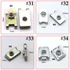 M6 M8 M10 Metal Fastener Clips Spring Nuts U-nut SUV Motocycle License Plate Car Door Panel Dashboard Mounting Screw Speed Nuts ► Photo 3/6