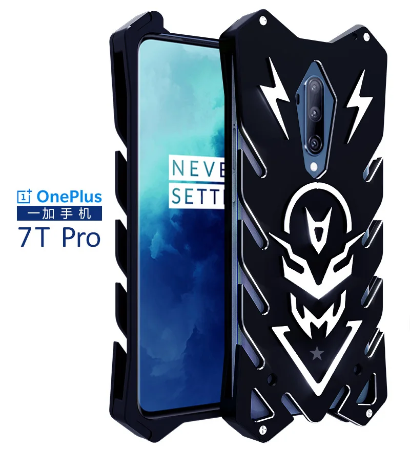 Алюминиевый армированный чехол Тор для Oneplus 7T Pro 7 5T телефона защитный с