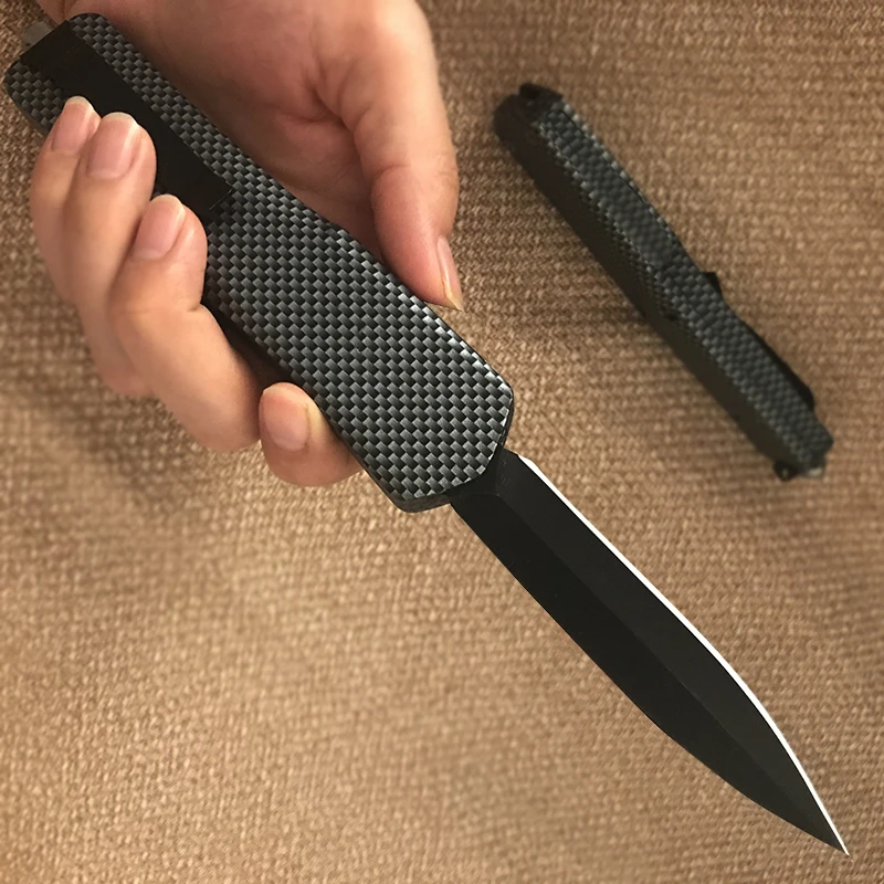 Нож AKC 3300 440C черный тактический складной нож лезвие 57hrc Открытый Кемпинг выживания охотничьи инструменты Универсальный Карманный Нож EDC