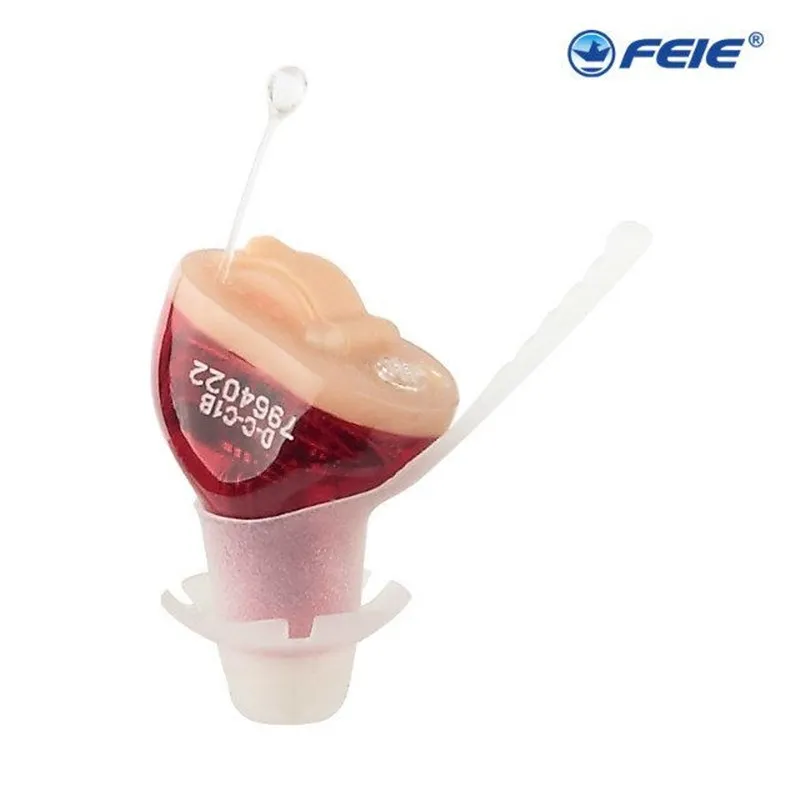  2019 New Hot Selling Ite Hearing Aid Portable Small Mini In The Ear Invisible Sound Amplifier Adjus