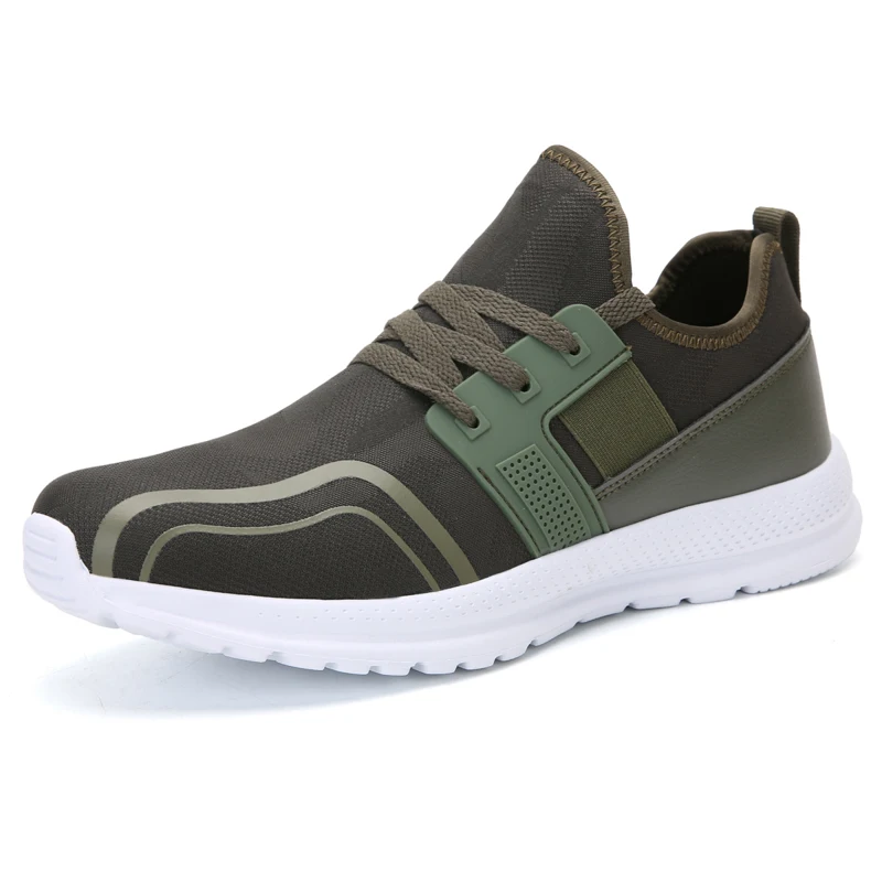 

Sumer Mesh Breathable Shoes Men Train Tenis Outdoor Sport Men Sneakers Slip on Lightweight Big Size Casual Shoes