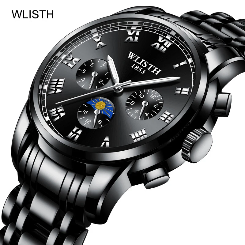 

WLISTH simple and stylish men's watch, waterproof quartz watch, men's watch
